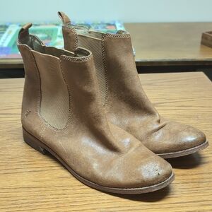 Frye Tan Leather Boots